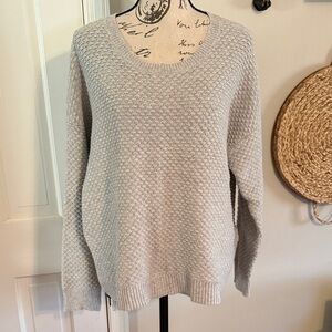 MADEWELL Cozy Gray Women's Sweater